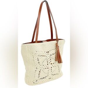 Patricia Nash Crochet Naomi Butterfly purse